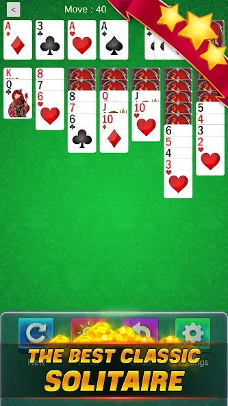 Solitaire Classic (Солитер Классик)  [МОД Много денег] Screenshot 1