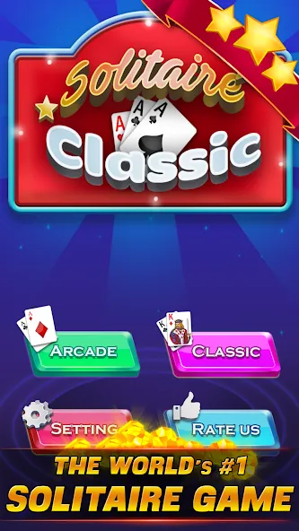 Solitaire Classic (Солитер Классик)  [МОД Много денег] Screenshot 5