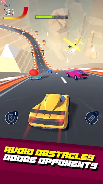 Car Race 3D - Racing Master (С  3D  Гонки на автомобилях 3D)  [МОД Все открыто] Screenshot 2