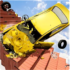 Скачать взлом Beam Drive Crash Death Stair C (Бим Драйв Краш Дэт Стэр С)  [МОД Много денег] на Андроид