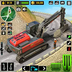 Скачать взлом City Road Construction Games (Сити Роад Конструкшн Геймс)  [МОД Много монет] на Андроид