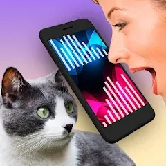 Скачать взлом Cat Translator Pet Talk Meow [МОД Unlocked] на Андроид