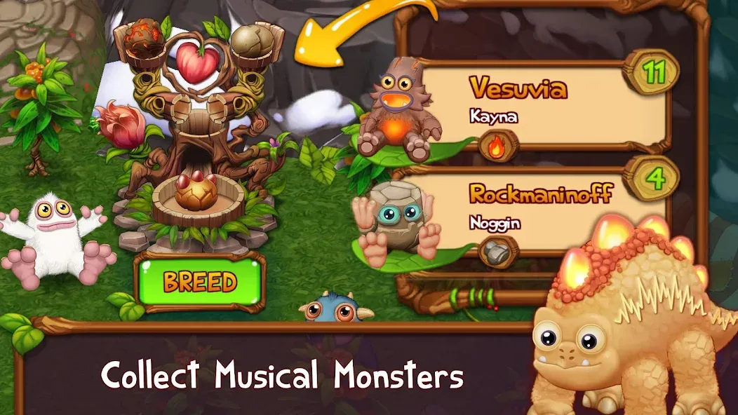 Singing Monsters: Dawn of Fire (Сингинг Монстерс)  [МОД Mega Pack] Screenshot 1