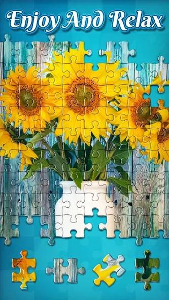 Jigsaw Puzzles  [МОД Mega Pack] Screenshot 2