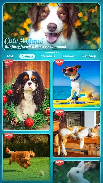 Jigsaw Puzzles  [МОД Mega Pack] Screenshot 5