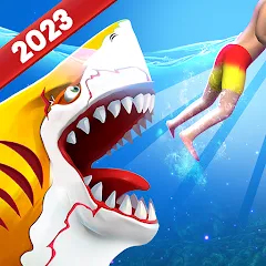 Скачать взлом Double Head Shark Attack PVP [МОД Menu] на Андроид