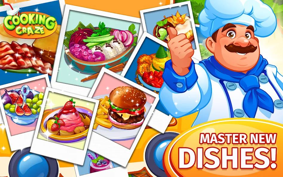 Cooking Craze: Restaurant Game  [МОД Много монет] Screenshot 5