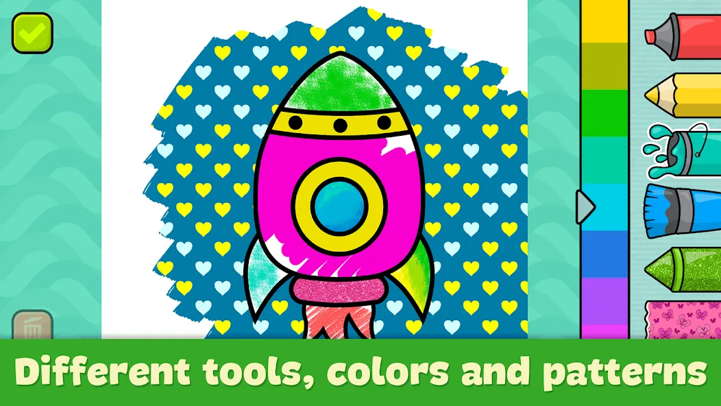 Coloring Book - Games for Kids  [МОД Много денег] Screenshot 2