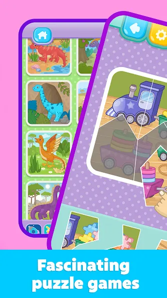 Kids Puzzles: Games for Kids  [МОД Меню] Screenshot 4