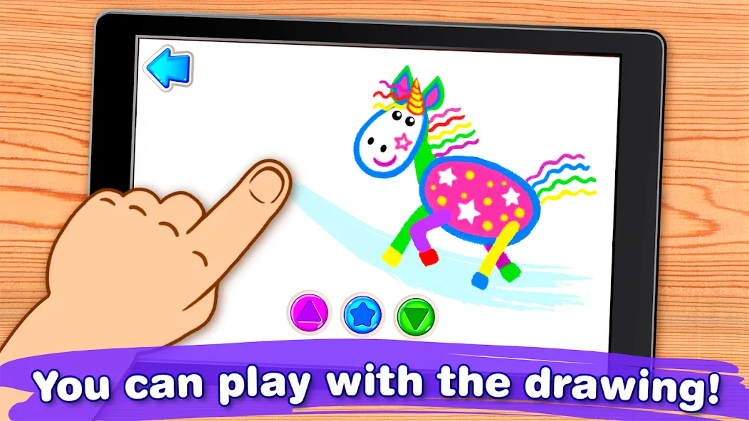 Bini Drawing for Kids Games (Бини)  [МОД Бесконечные деньги] Screenshot 5