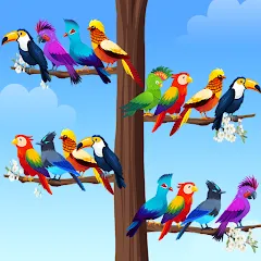 Скачать взлом Bird Sort - Color Puzzle [МОД Много монет] на Андроид