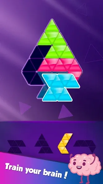 Block! Triangle Puzzle:Tangram  [МОД Много денег] Screenshot 4