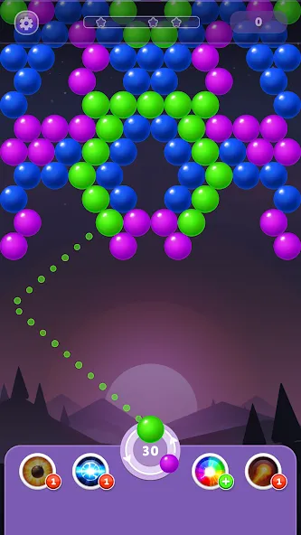 Bubble Shooter Rainbow  [МОД Меню] Screenshot 4