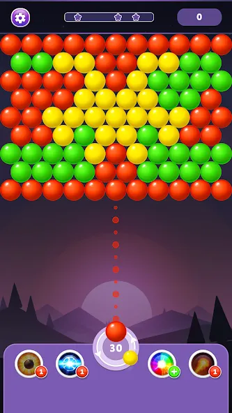 Bubble Shooter Rainbow  [МОД Меню] Screenshot 5