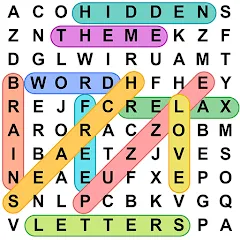 Скачать взлом Word Search - Word Puzzle Game [МОД Много монет] на Андроид