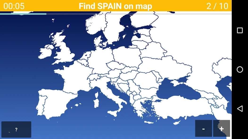 Europe Map Quiz - European Cou  [МОД Unlocked] Screenshot 2