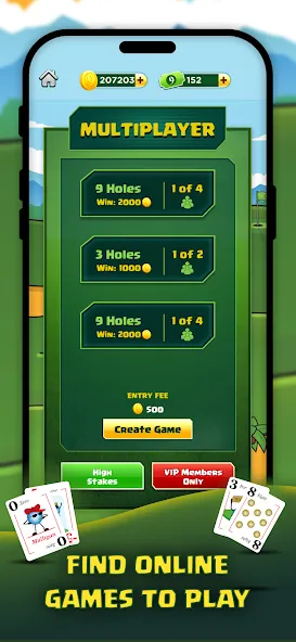 Play Nine: Golf Card Game (Плей Найн)  [МОД Mega Pack] Screenshot 3