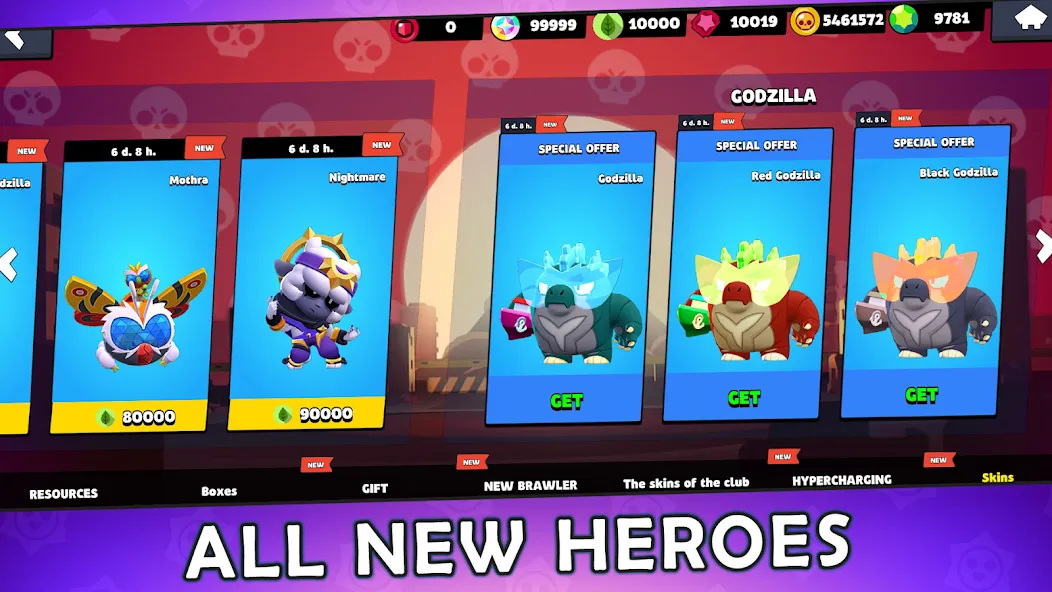 Box Simulator for Brawl Stars  [МОД Mega Pack] Screenshot 2