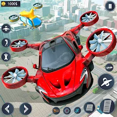 Скачать взлом Flying Car Robot Game Car Game [МОД Меню] на Андроид