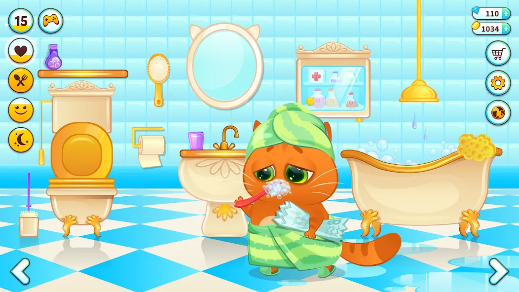 Bubbu – My Virtual Pet Cat  [МОД Menu] Screenshot 1