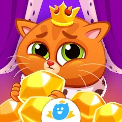 Скачать взлом Bubbu Jewels - Merge Puzzle (Буббу Джуэлс)  [МОД Все открыто] на Андроид