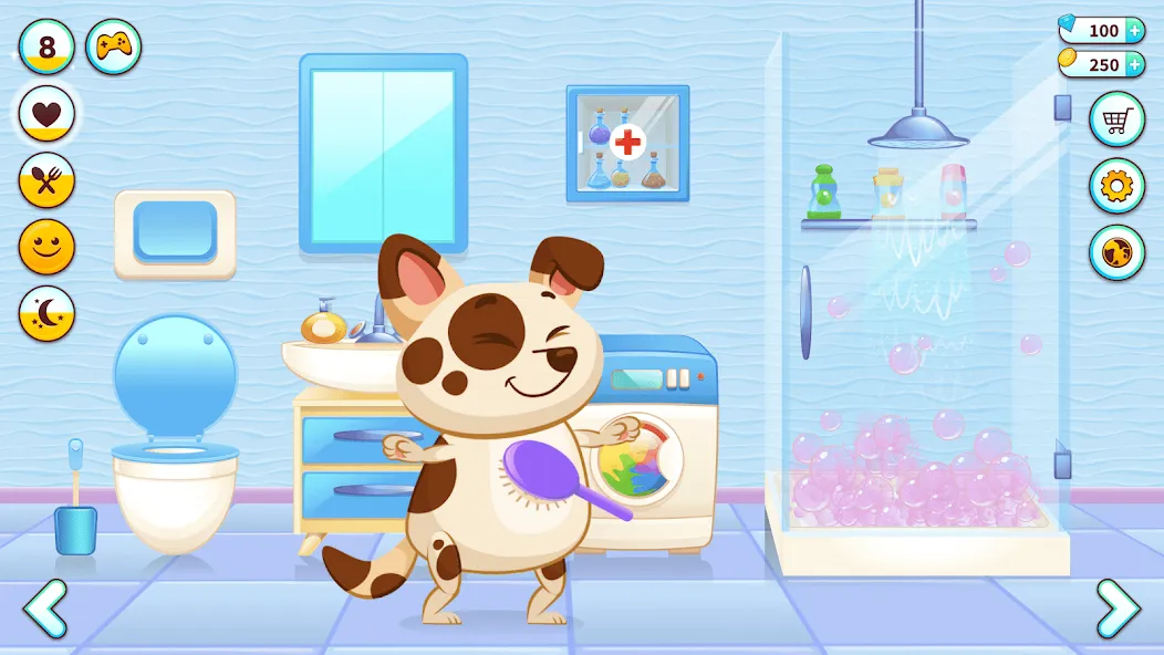 Duddu - My Virtual Pet Dog  [МОД Unlocked] Screenshot 1