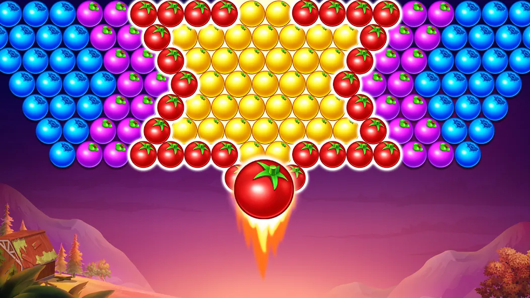 Bubble Shooter Splash (Бабл Шутер Сплэш)  [МОД Бесконечные монеты] Screenshot 3