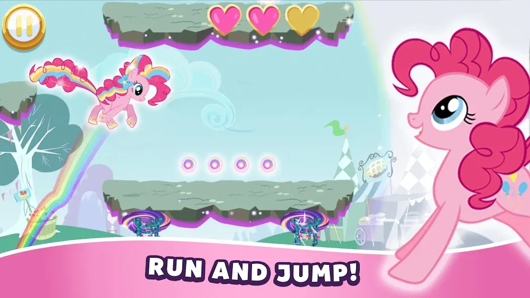 My Little Pony Rainbow Runners (Май Литл Пони)  [МОД Много монет] Screenshot 2