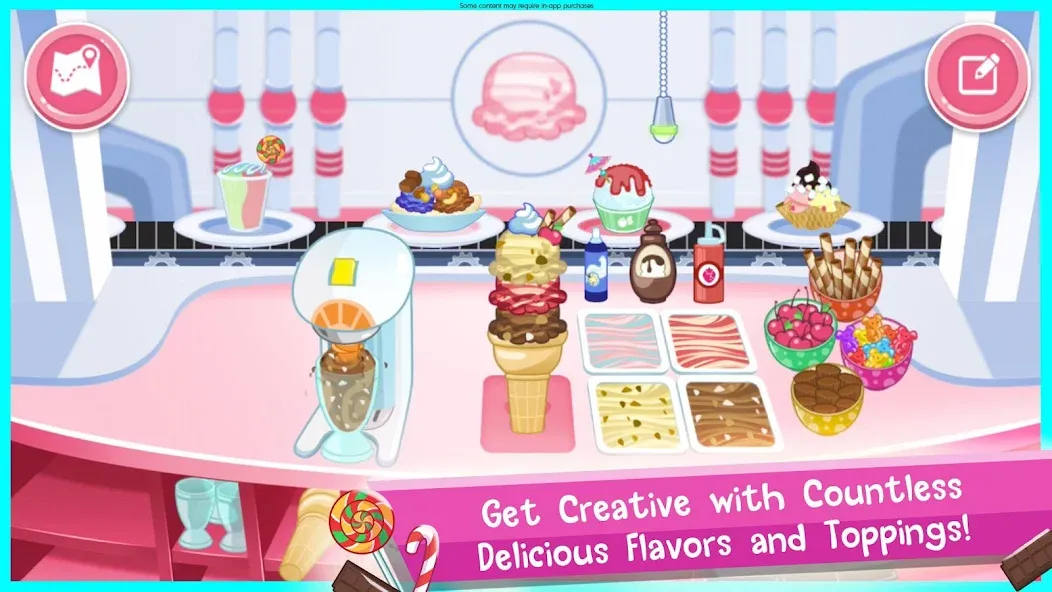 Strawberry Shortcake Ice Cream  [МОД Бесконечные деньги] Screenshot 4