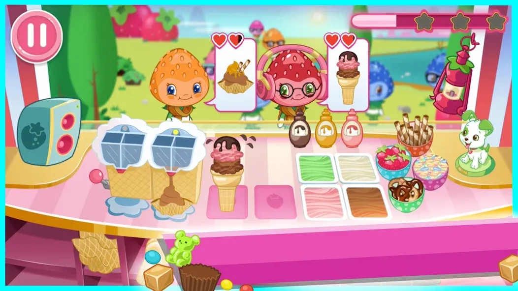 Strawberry Shortcake Ice Cream  [МОД Бесконечные деньги] Screenshot 5