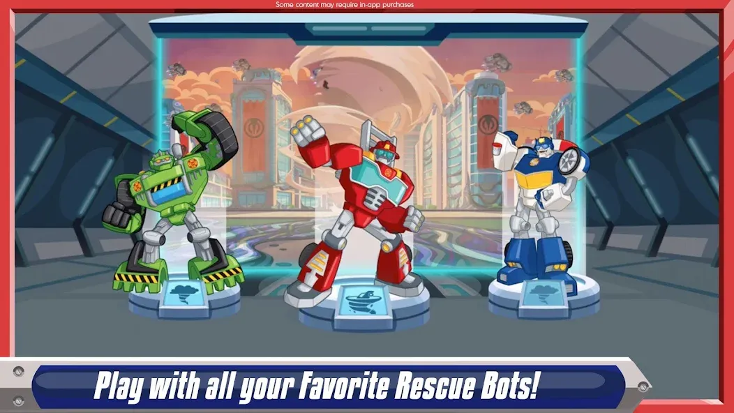 Transformers Rescue Bots: Dash (Трансформеры Боты спасатели)  [МОД Много монет] Screenshot 1