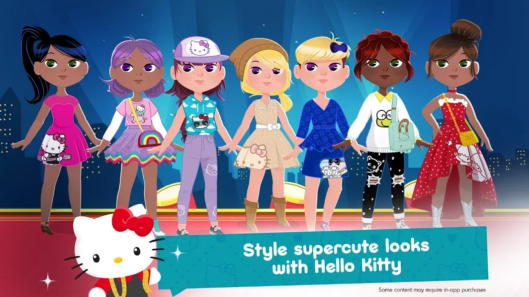 Hello Kitty Fashion Star  [МОД Unlimited Money] Screenshot 1