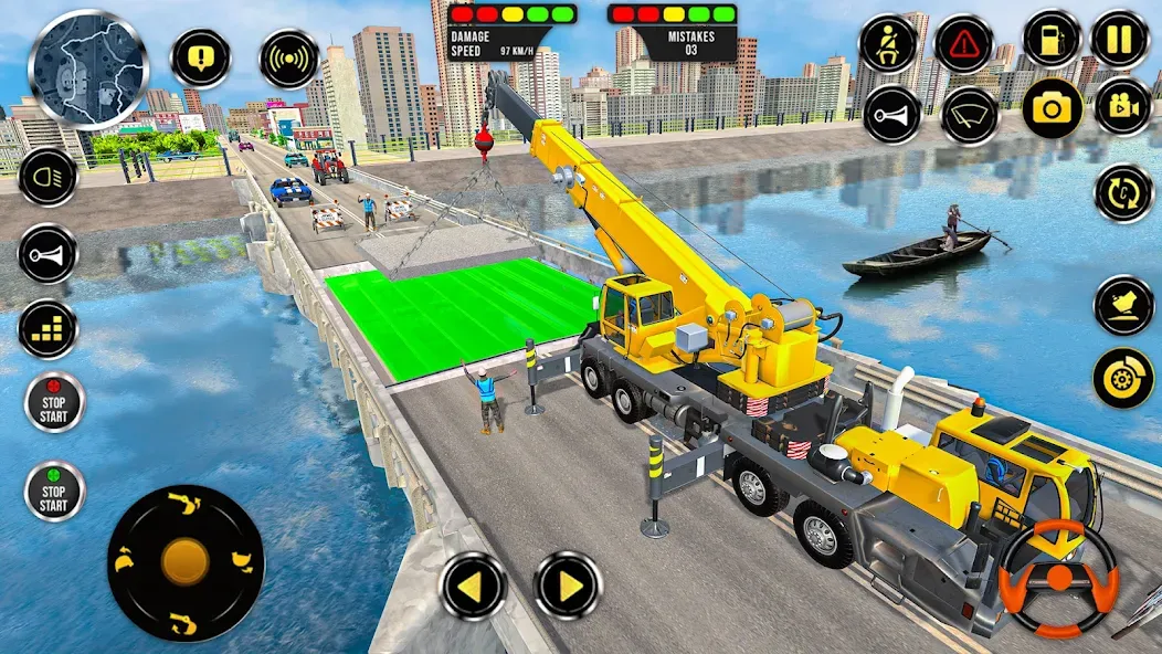 Construction Machine Real JCB  [МОД Много денег] Screenshot 5