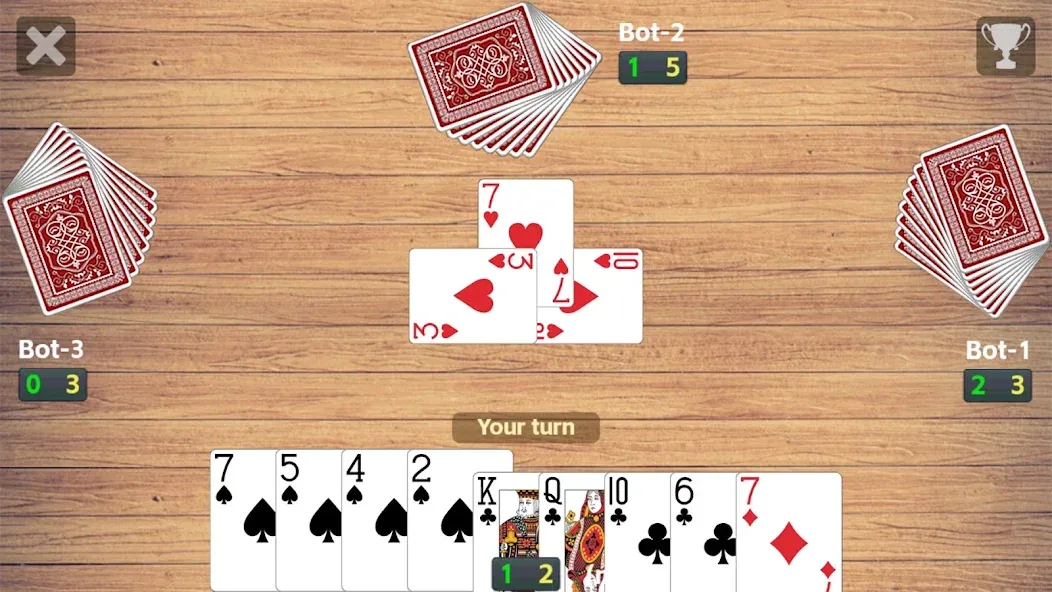 Callbreak League - Card Game (Колбрик Лига)  [МОД Unlocked] Screenshot 2