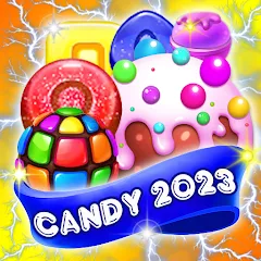 Скачать взлом Candy 2024-Candy Match 3 Game (Кэнди 2023) [МОД Все открыто] на Андроид