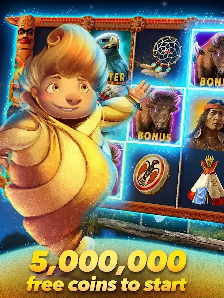 Sandman Slots - Slot Machines  [МОД Бесконечные деньги] Screenshot 1