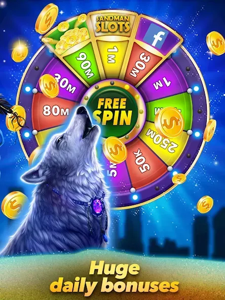 Sandman Slots - Slot Machines  [МОД Бесконечные деньги] Screenshot 4