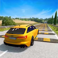 Скачать взлом Beam Drive Road Crash 3D Games (Бим Драйв Роад Краш 3Д Геймс)  [МОД Mega Pack] на Андроид