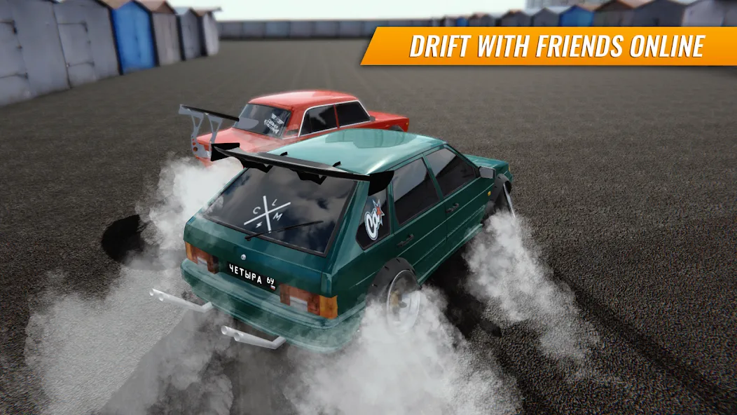 Russian Car Drift (Ар Си Ди в случае сокращения)  [МОД Много монет] Screenshot 1