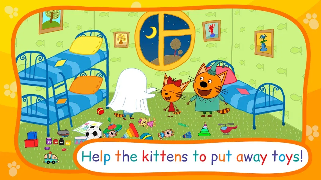 Kid-E-Cats: Bedtime Stories  [МОД Все открыто] Screenshot 1