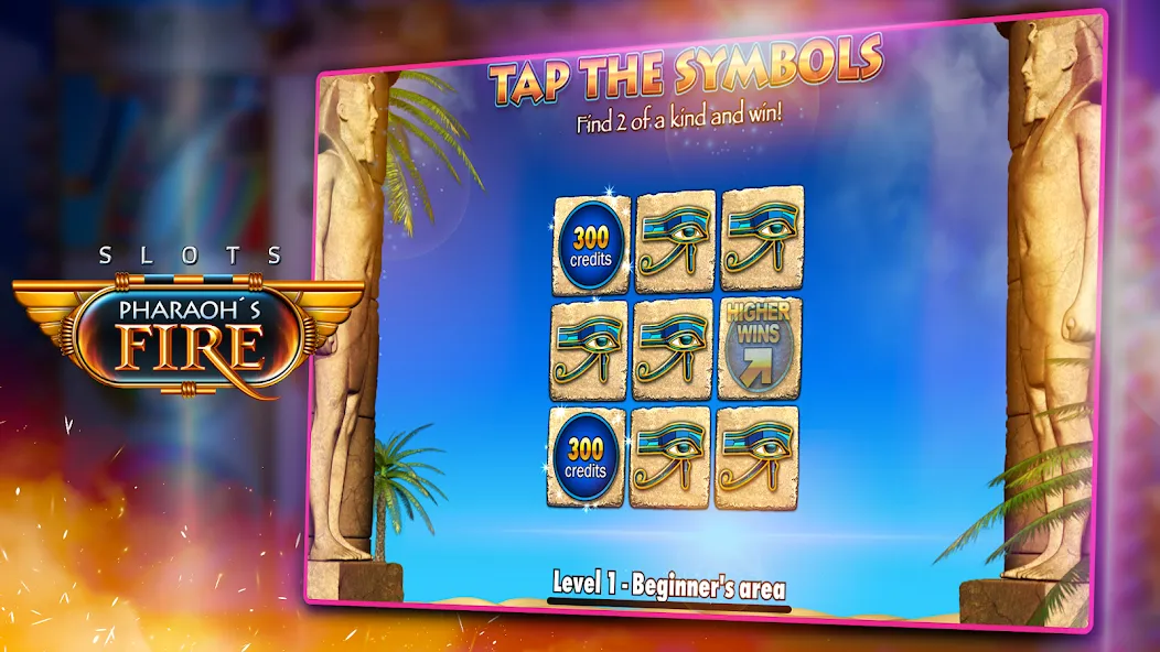 Slots - Pharaoh's Fire (Слоты)  [МОД Много монет] Screenshot 5