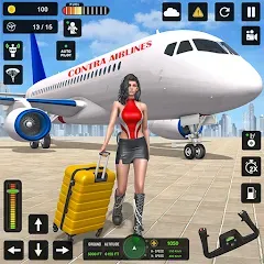 Скачать взлом City Pilot Cargo Plane Games (Сити Пилот Карго Плейн Геймс)  [МОД Много монет] на Андроид