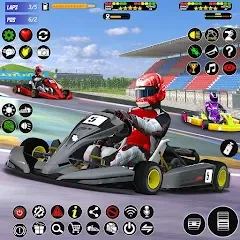 Скачать взлом Buggy Race: Kart Racing Games [МОД Все открыто] на Андроид