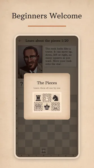 Learn Chess with Dr. Wolf  [МОД Unlocked] Screenshot 5