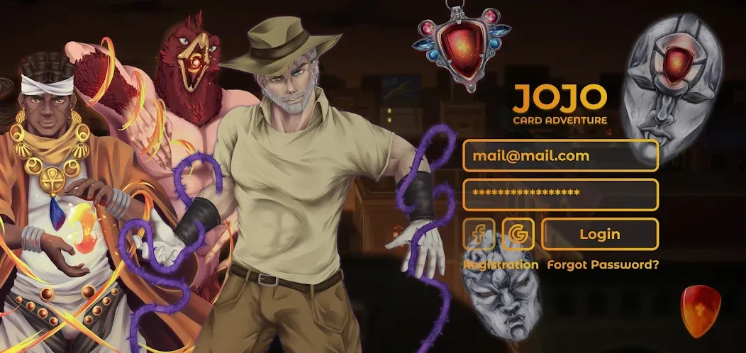 JOJO: Card Adventure－TCG & CCG (Джоджо)  [МОД Бесконечные монеты] Screenshot 2