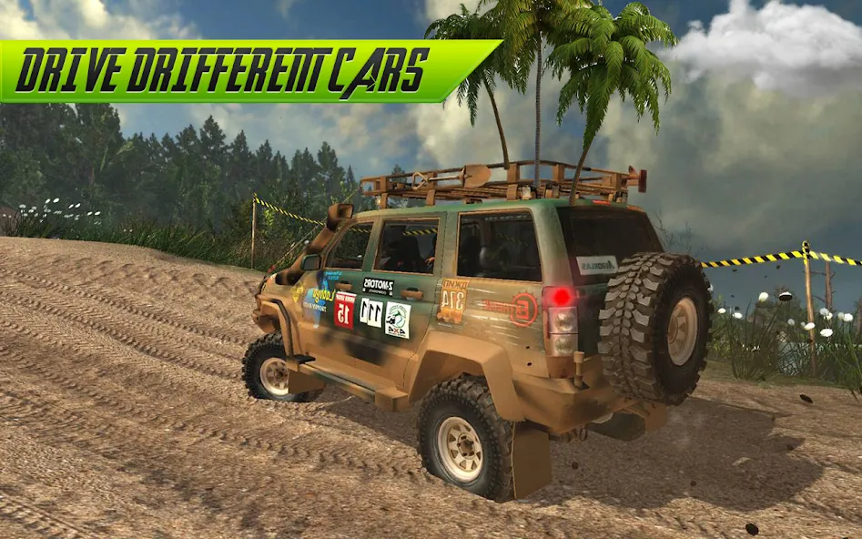 Offroad Jeep Driving Simulator  [МОД Бесконечные деньги] Screenshot 2