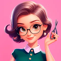 Скачать взлом Beauty Tycoon: Hair Salon Game (Бьюти Тайкун) [МОД Меню] на Андроид