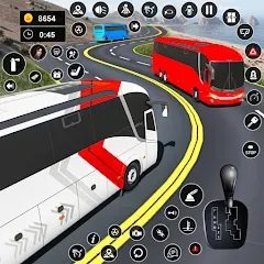 Скачать взлом Coach Bus Simulator: Bus Games (Коуч Бас Симулятор)  [МОД Unlocked] на Андроид