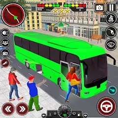 Скачать взлом City Bus Simulator 3D Bus Game (Симулятор городского автобуса 3D  игра   )  [МОД Бесконечные монеты] на Андроид