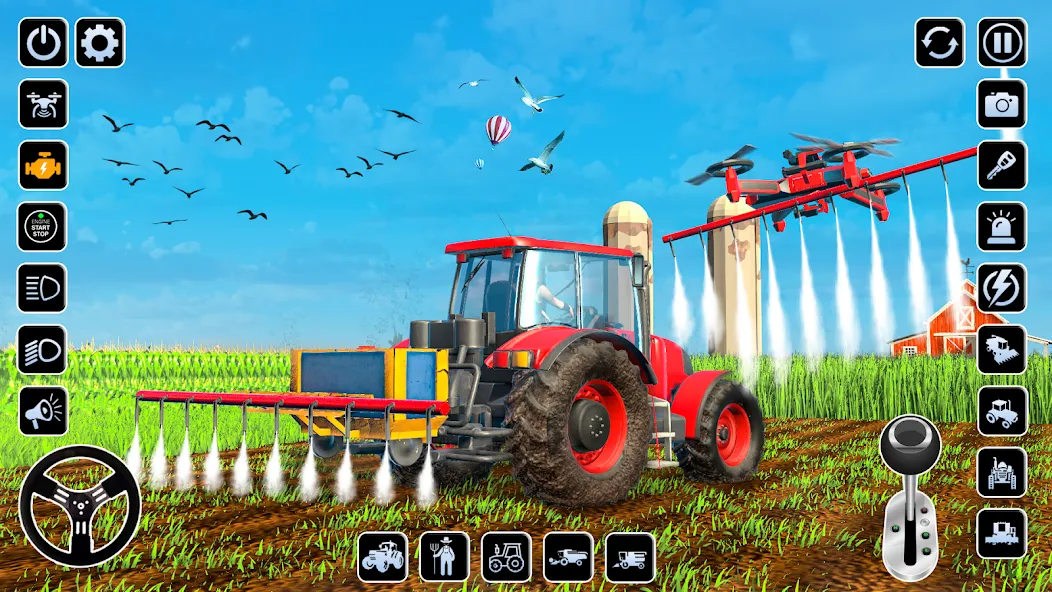 Farming Games & Tractor Games  [МОД Все открыто] Screenshot 2